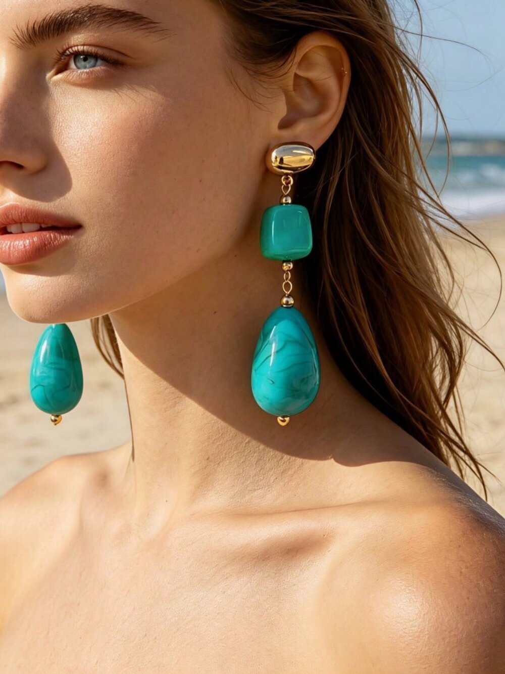Boho Luxury Women's statement Dangle Earrings